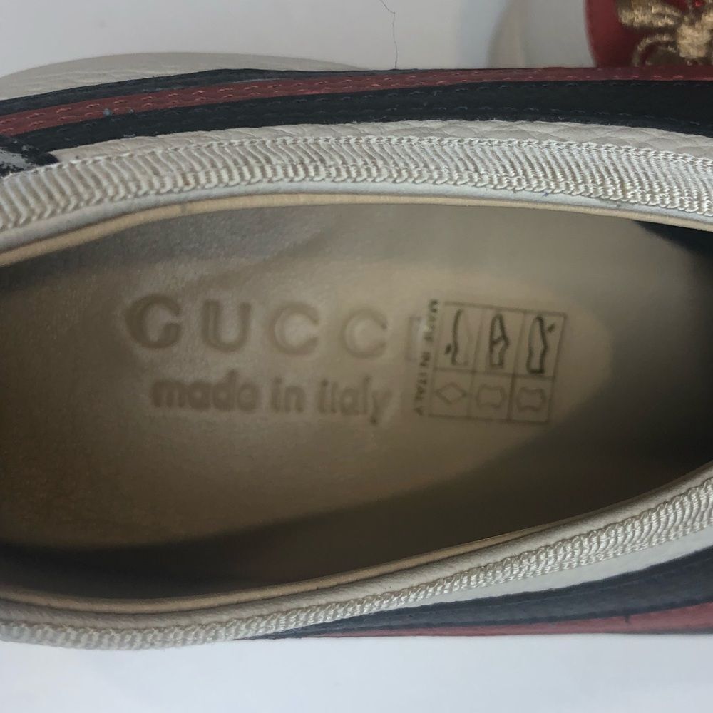 Gucci mens Falacer lace up sneakers size 8.5 - Picture 15 of 16